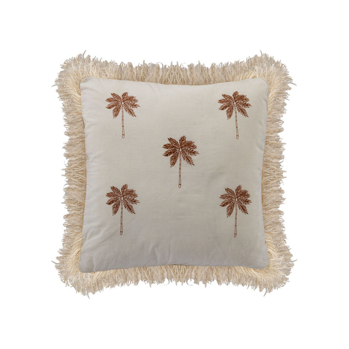 Fata de perna ivoire din macrame si bumbac Sunset Palms