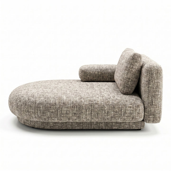 Fotoliu Grej din cadru din lemn de plop si pin Cuddler 150x170x80cm