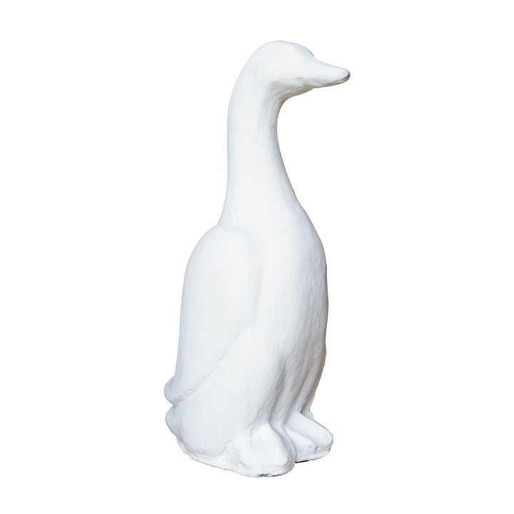 Figurina alba din beton Waddles