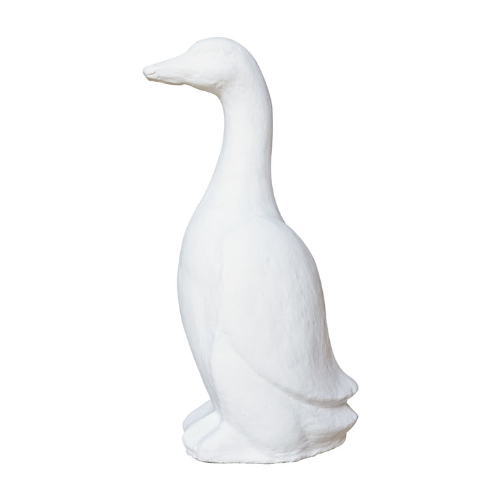 Figurina alba din beton Waddles