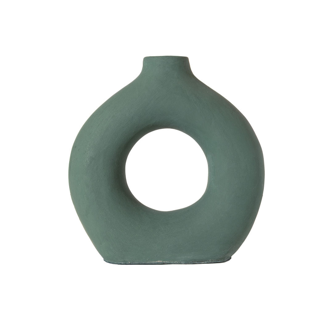 Vas verde din teracota