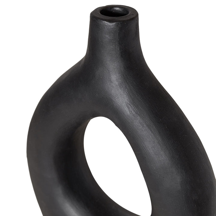 Vas negru din teracota