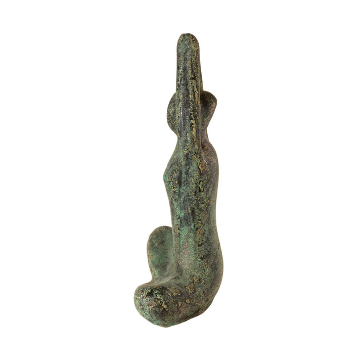 Figurina verdigris din beton Hastasana
