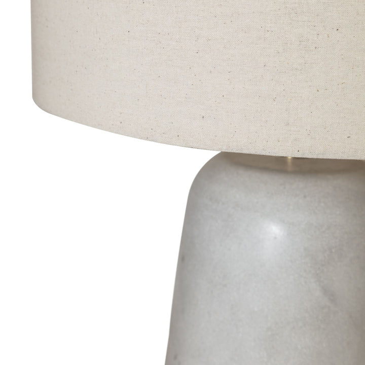 Veioza gri din beton Pebble