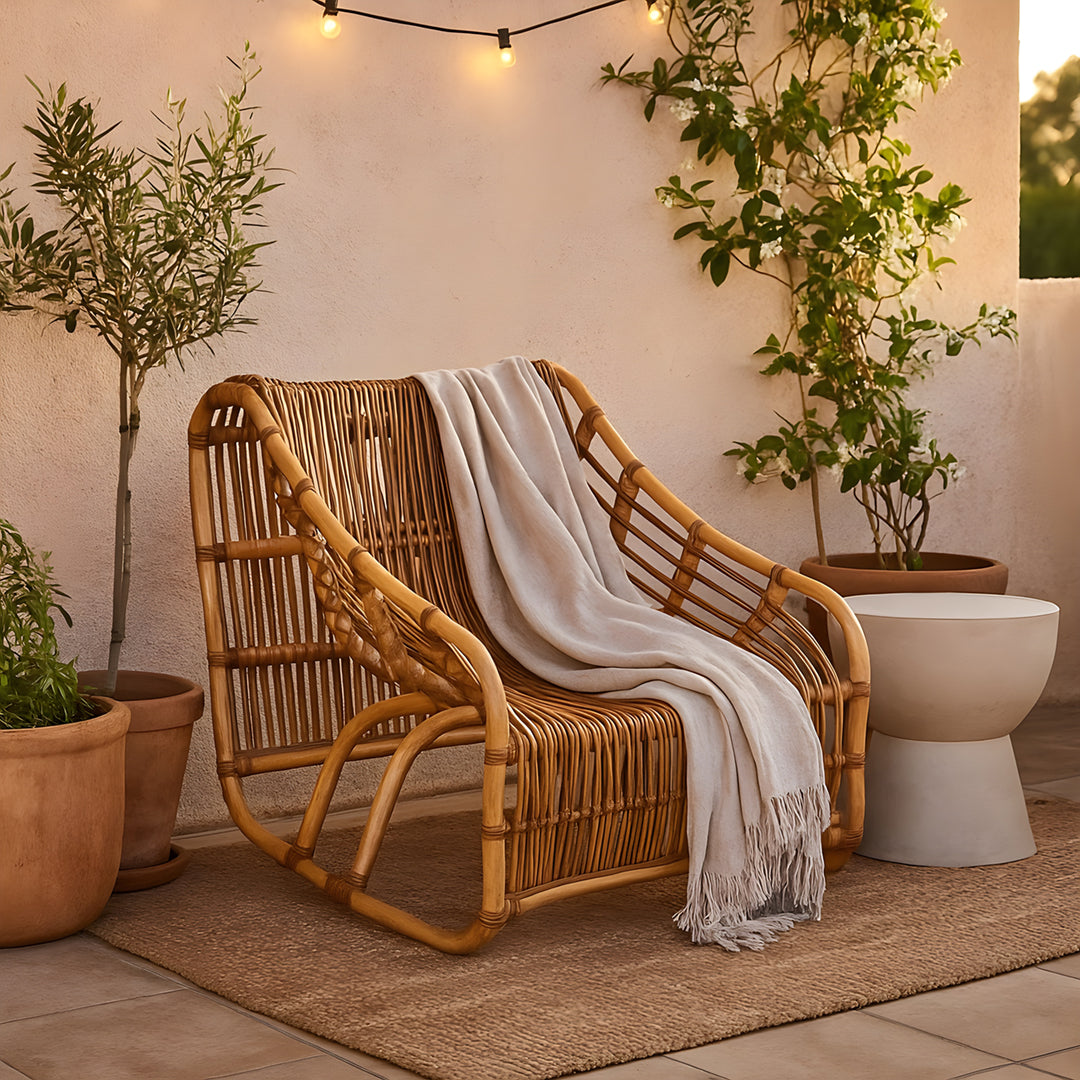 Fotoliu din ratan Kalea