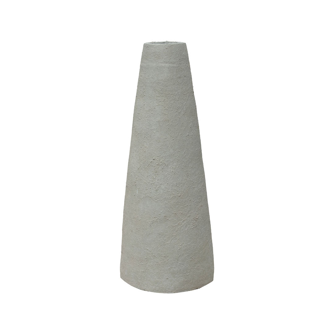 Vas gri din teracota Calima 22x12x80cm