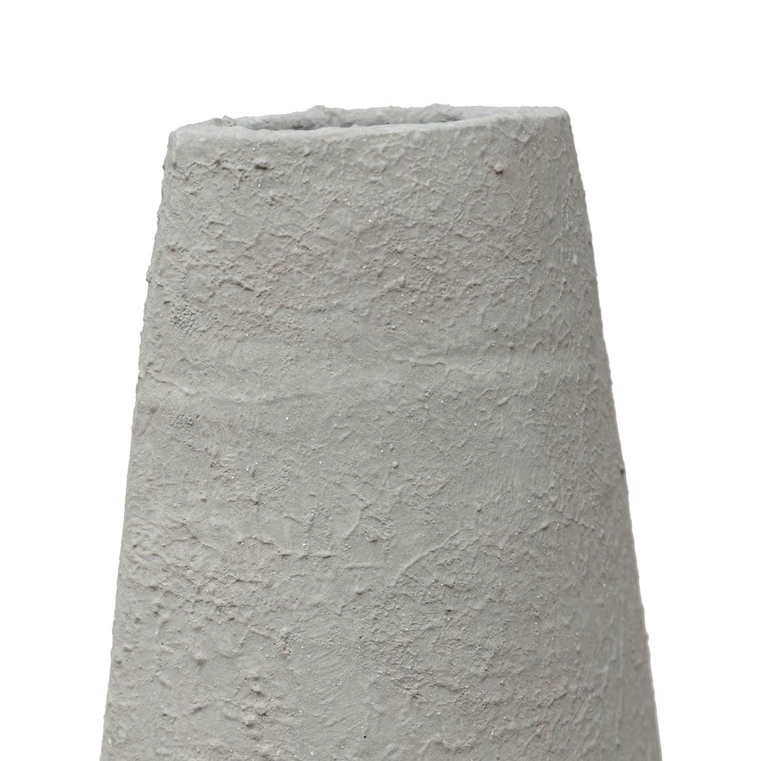 Vas gri din teracota Calima 22x12x80cm