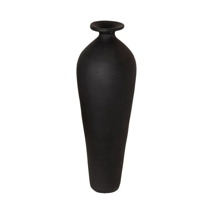 Vas negru din beton Nysa 80 cm