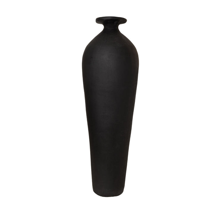 Vas negru din beton Nysa 80 cm