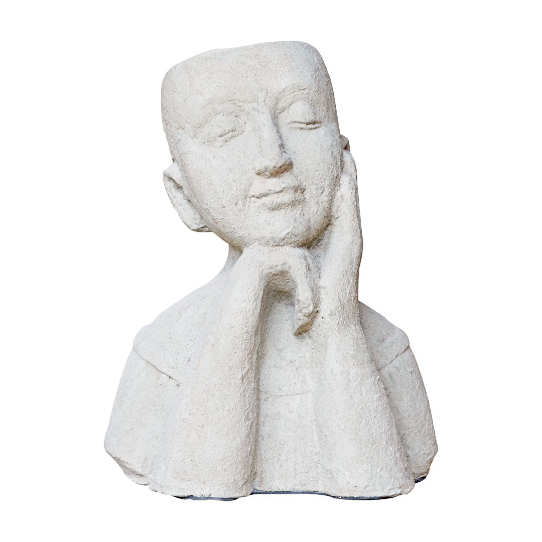 Vas gri din beton Dhyana