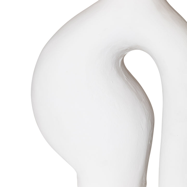 Veioza alba din beton Lira