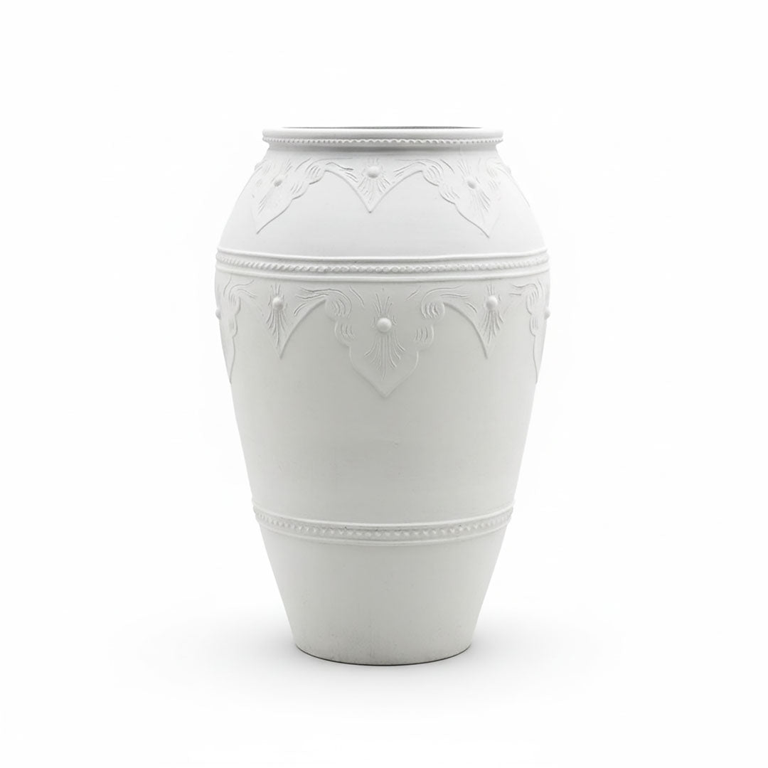 Vas alb din beton Atlas