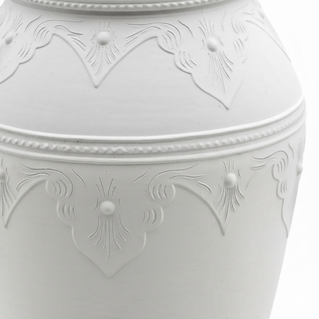 Vas alb din beton Atlas