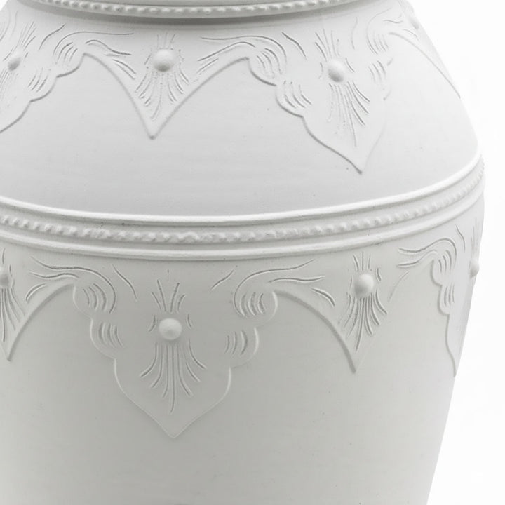 Vas alb din beton Atlas