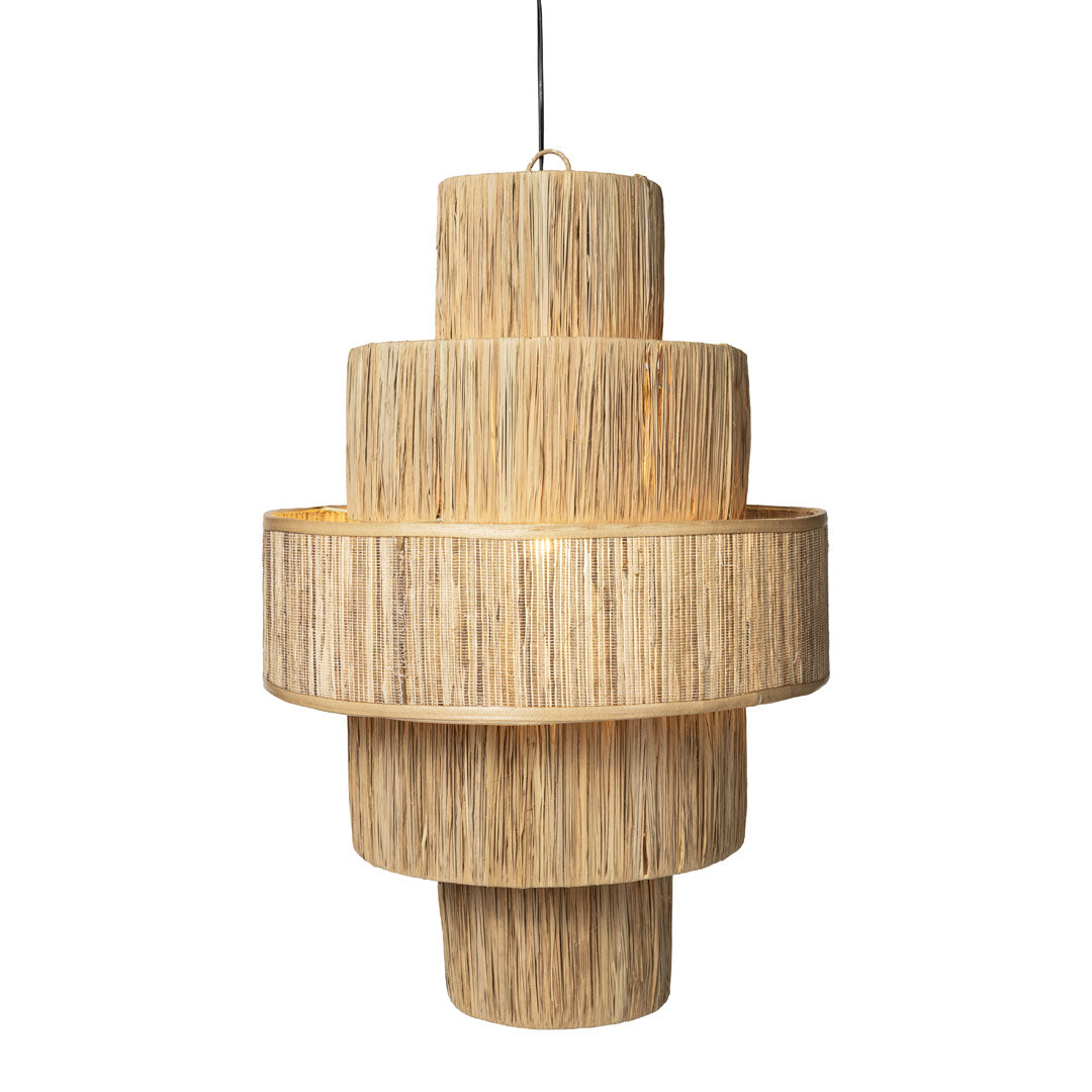 Abajur din fibra de bananier si bumbac Takai