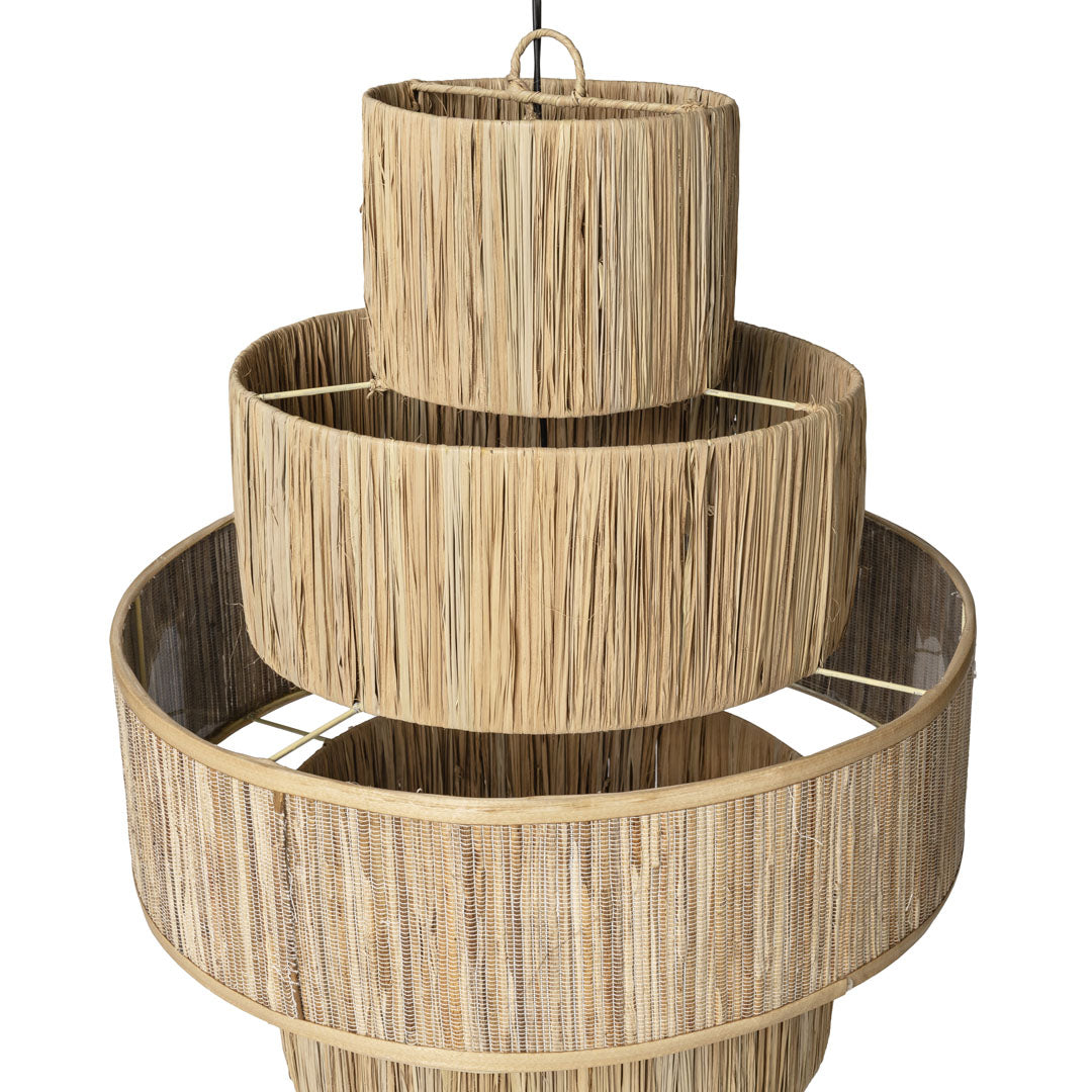 Abajur din fibra de bananier si bumbac Takai