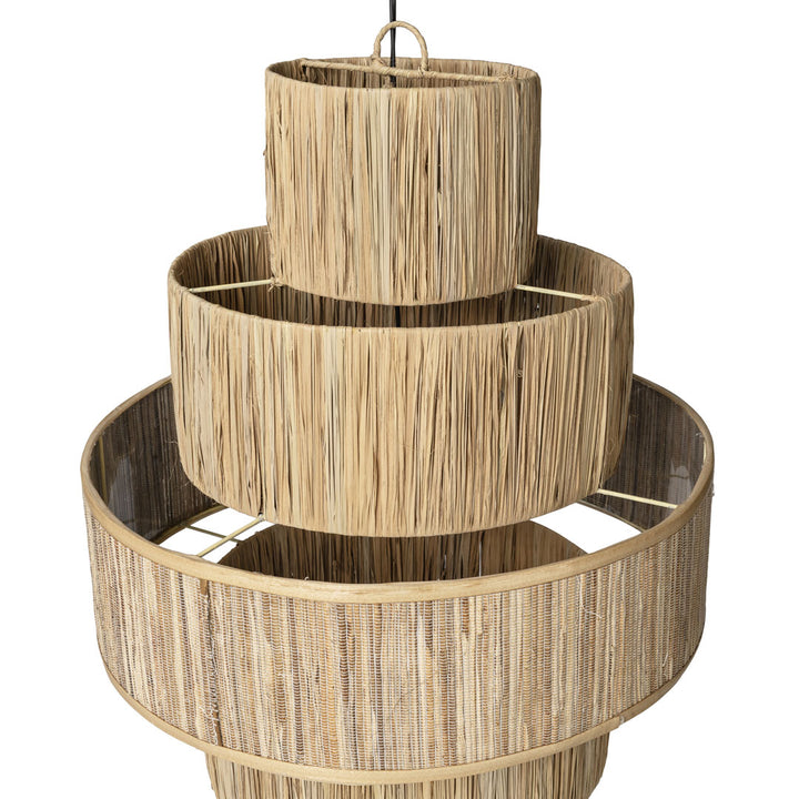 Abajur din fibra de bananier si bumbac Takai