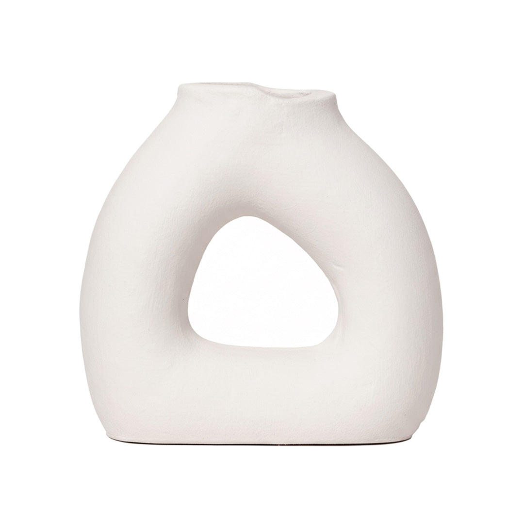 Vas alb din teracota