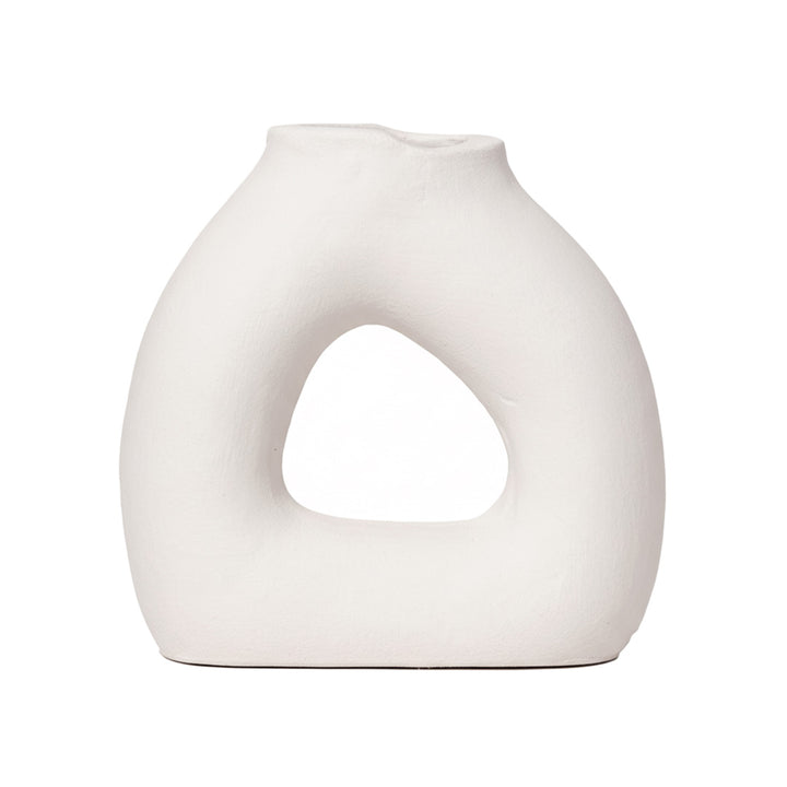 Vas alb din teracota