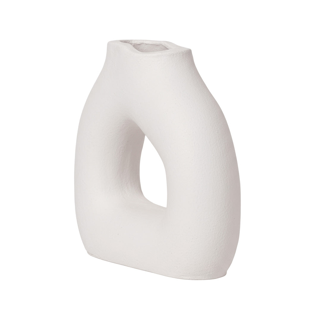 Vas alb din teracota