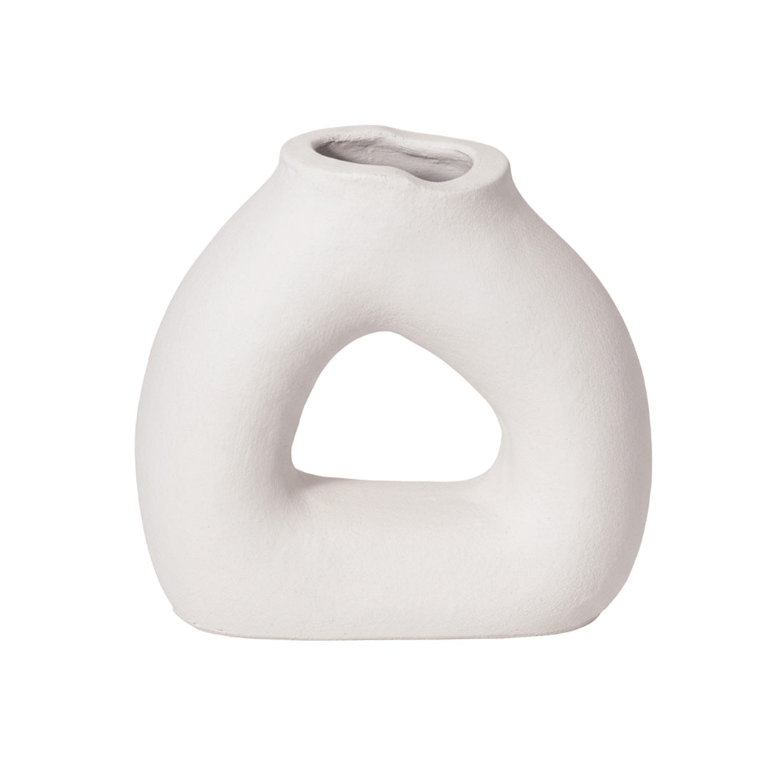 Vas alb din teracota