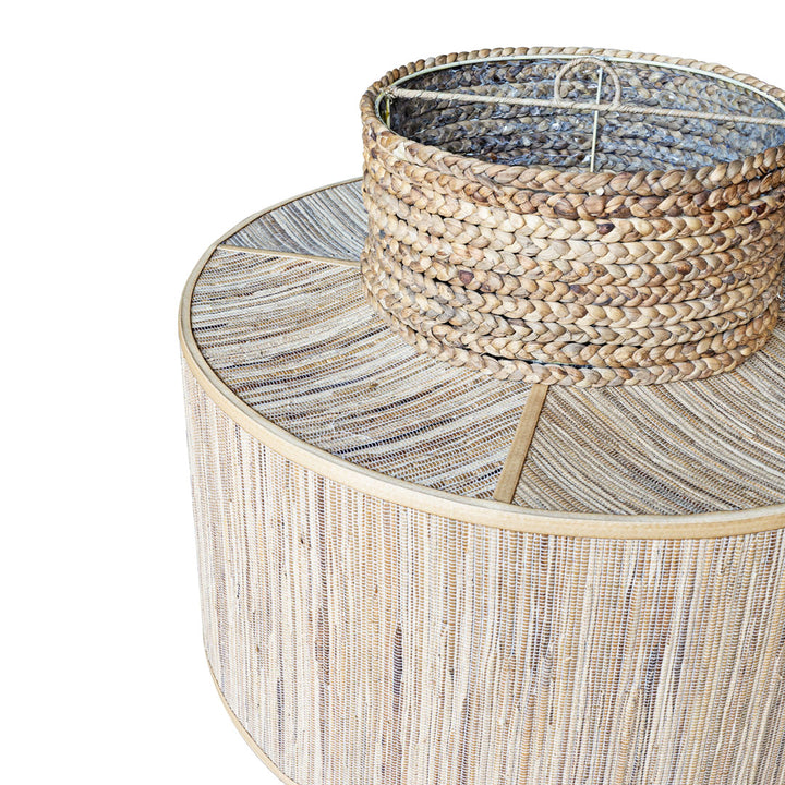 Abajur din fibra de bananier si bumbac Tahara