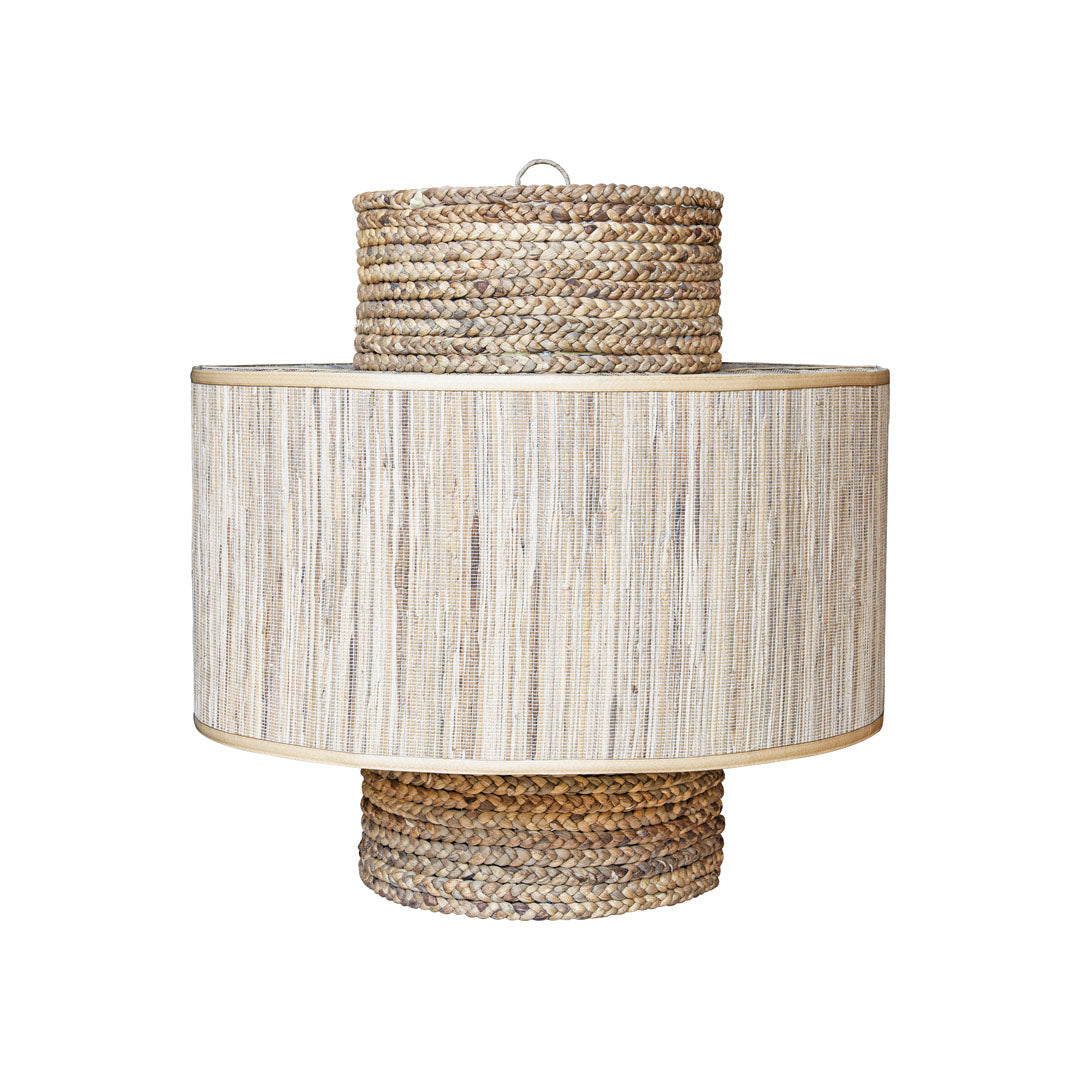 Abajur din fibra de bananier si bumbac Tahara