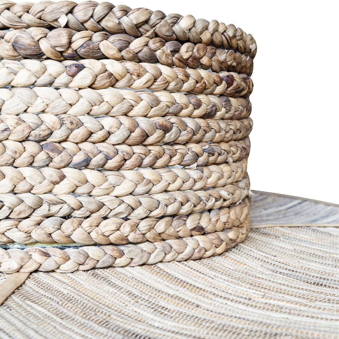 Abajur din fibra de bananier si bumbac Tahara