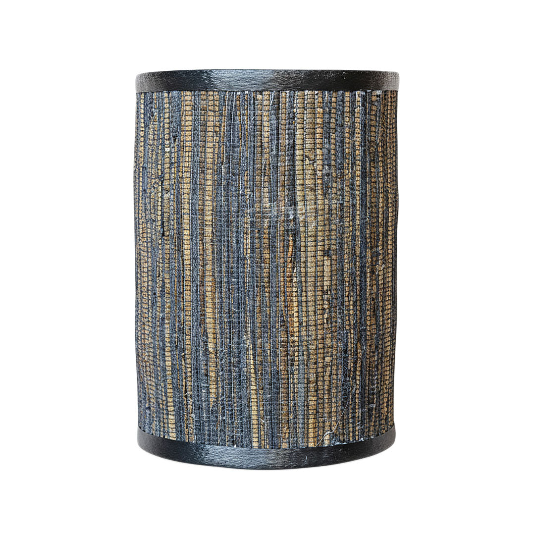 Aplica neagra din fibra de bananier si bumbac Sagara