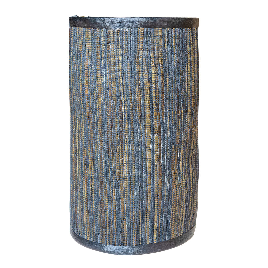 Aplica neagra din fibra de bananier si bumbac Sagara