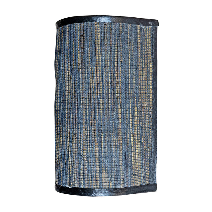 Aplica neagra din fibra de bananier si bumbac Sagara