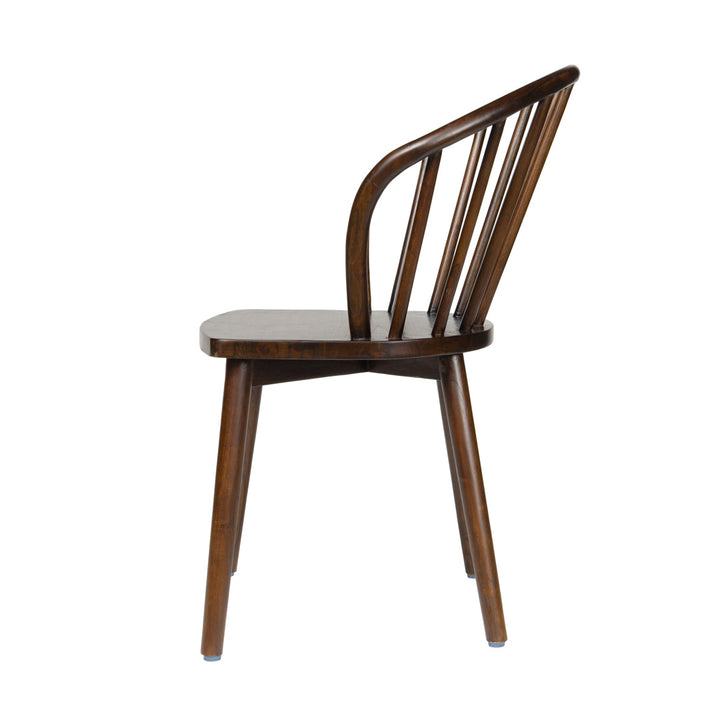 Scaun maro din lemn de tec Ansel