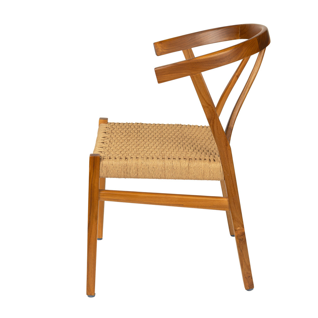 Scaun din lemn de tec Lyra