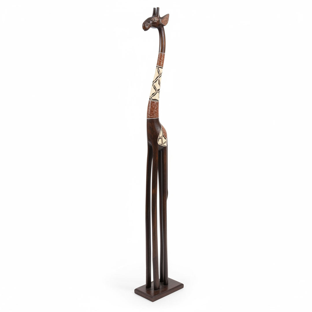 Statueta maro din lemn de albasia Zuri