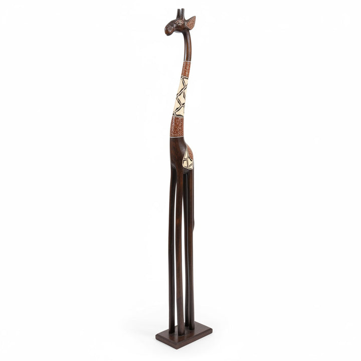 Statueta maro din lemn de albasia Zuri