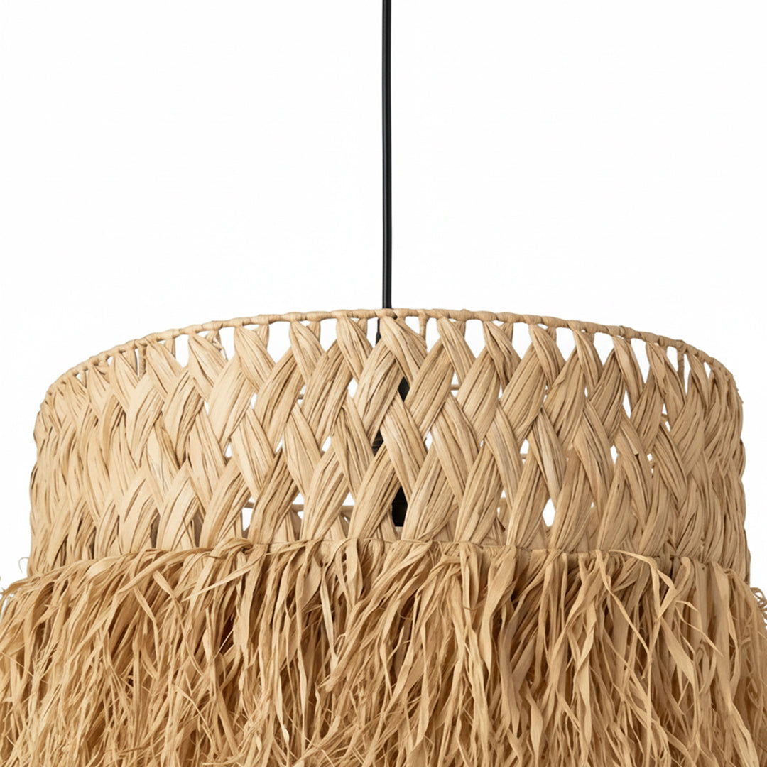 Abajur din sisal Mahkota 50 cm