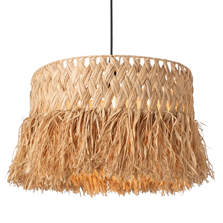 Abajur din sisal Mahkota 50 cm
