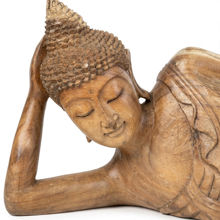 Statueta din lemn de suar Parinirvana 80 cm